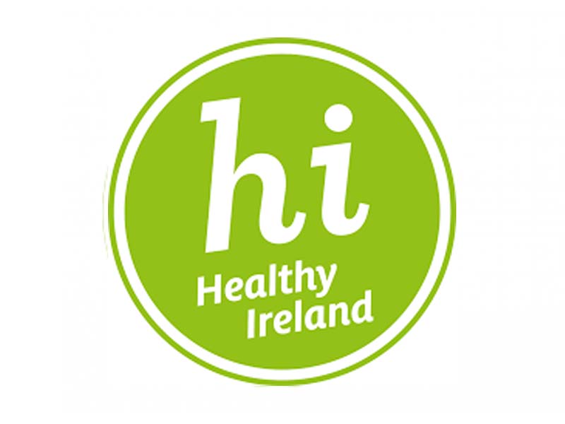 Healthy Ireland Logo round and solid green