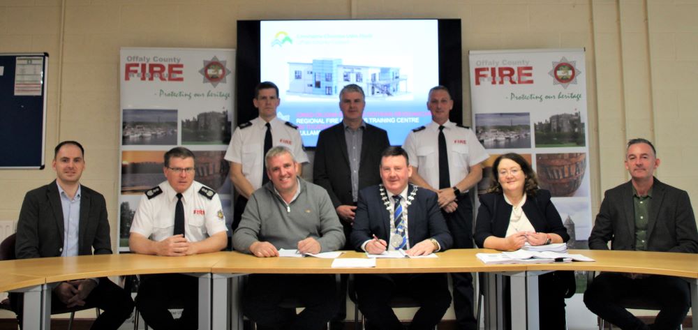 Contract Signing - Regional Fire Services Training Centre, Tullamore